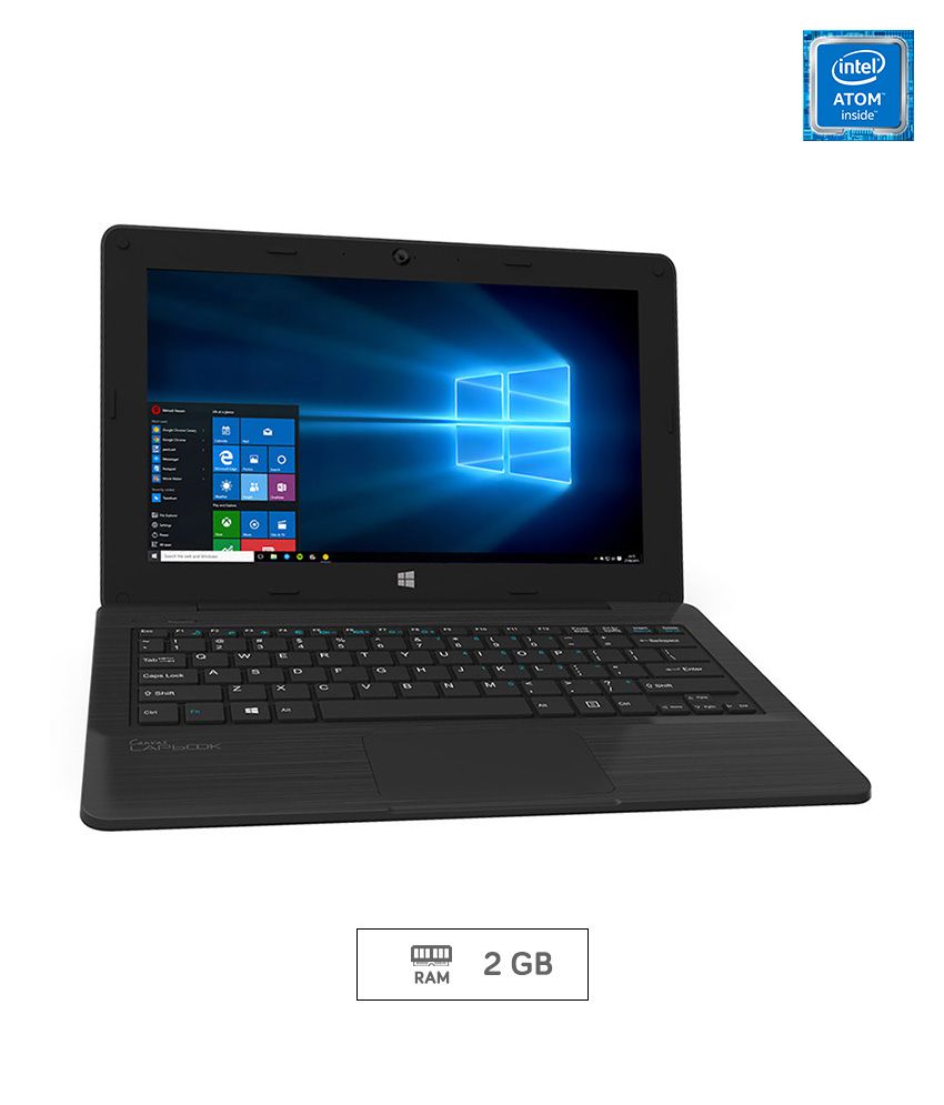     			Micromax Canvas Lapbook L1161 11.6-inch Laptop (Intel Atom/2GB/32GB/Windows 10), Black