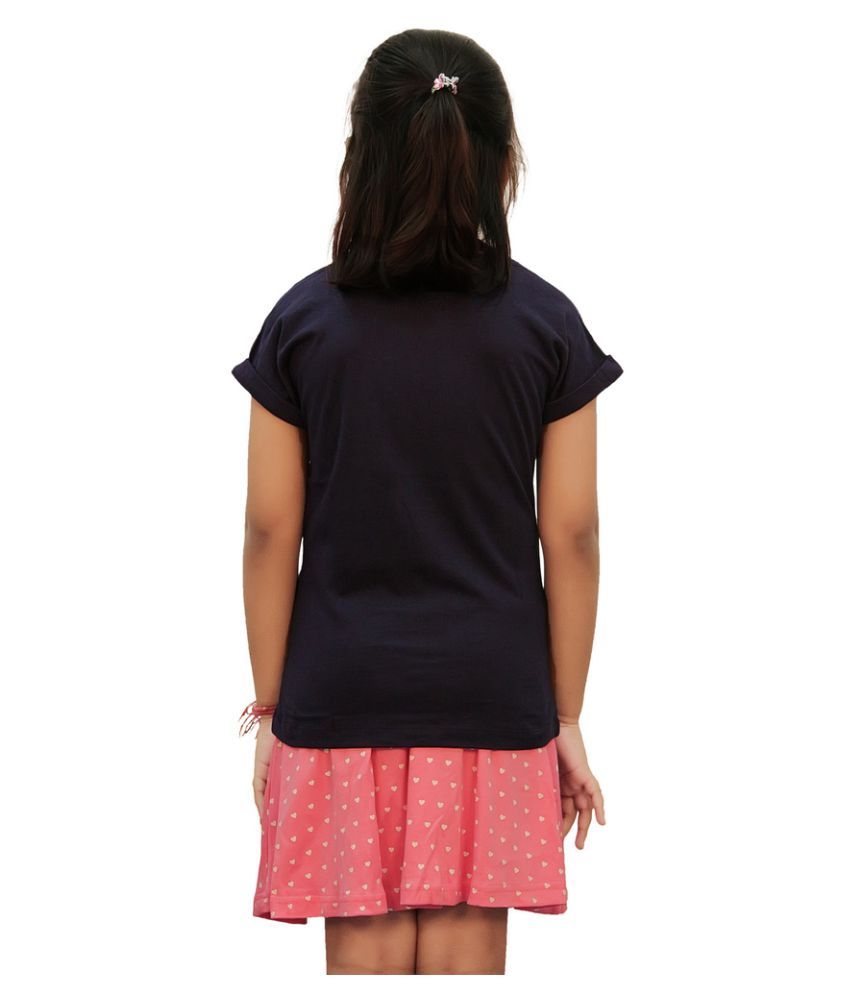 navy cotton top womens