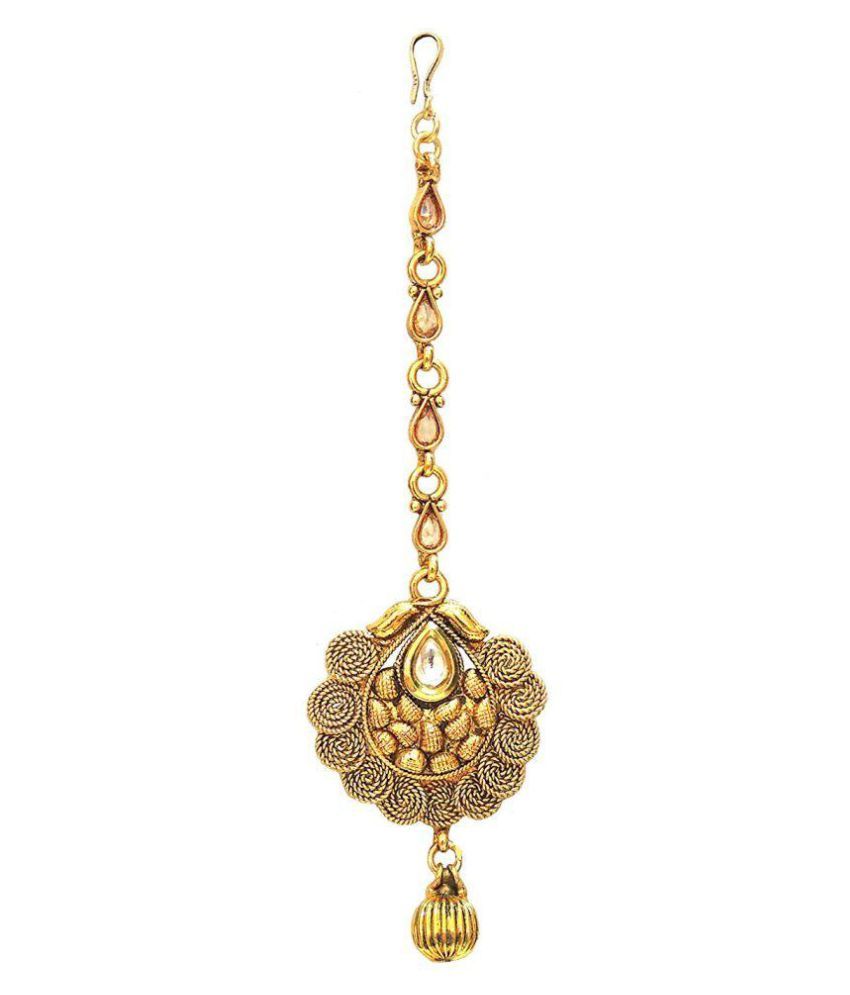 Satyam Jewellery Nx Golden Tikka: Buy Satyam Jewellery Nx Golden Tikka ...