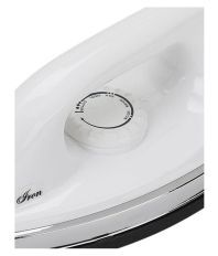 SPHERE Steelco -White and Silver Dry Iron