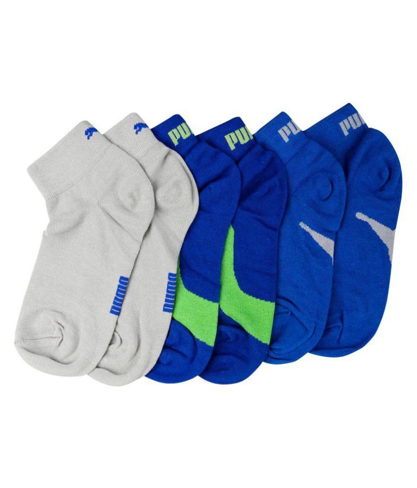 Puma Multicolor Socks for women - Set of 3: Buy Online at Low Price in ...