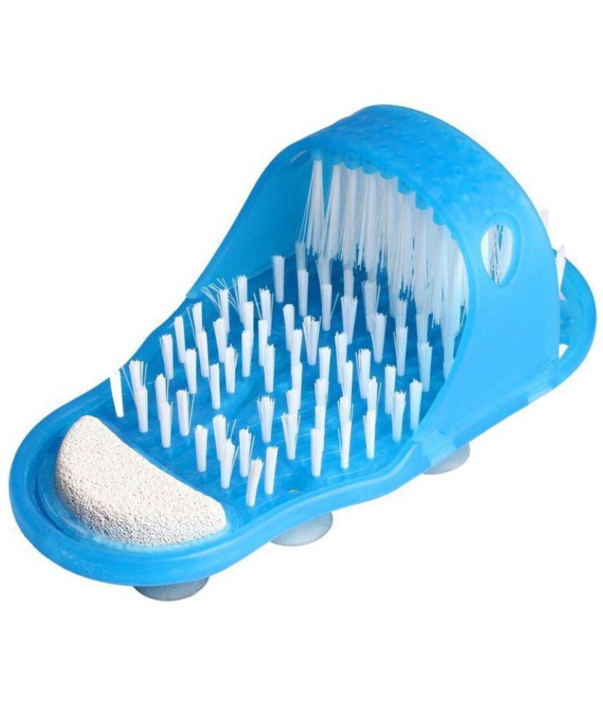 BM Easy Feet Foot Scrubber to Clean and Remove Callus Bath & Shower