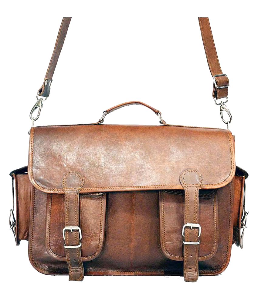 shree leather office bag