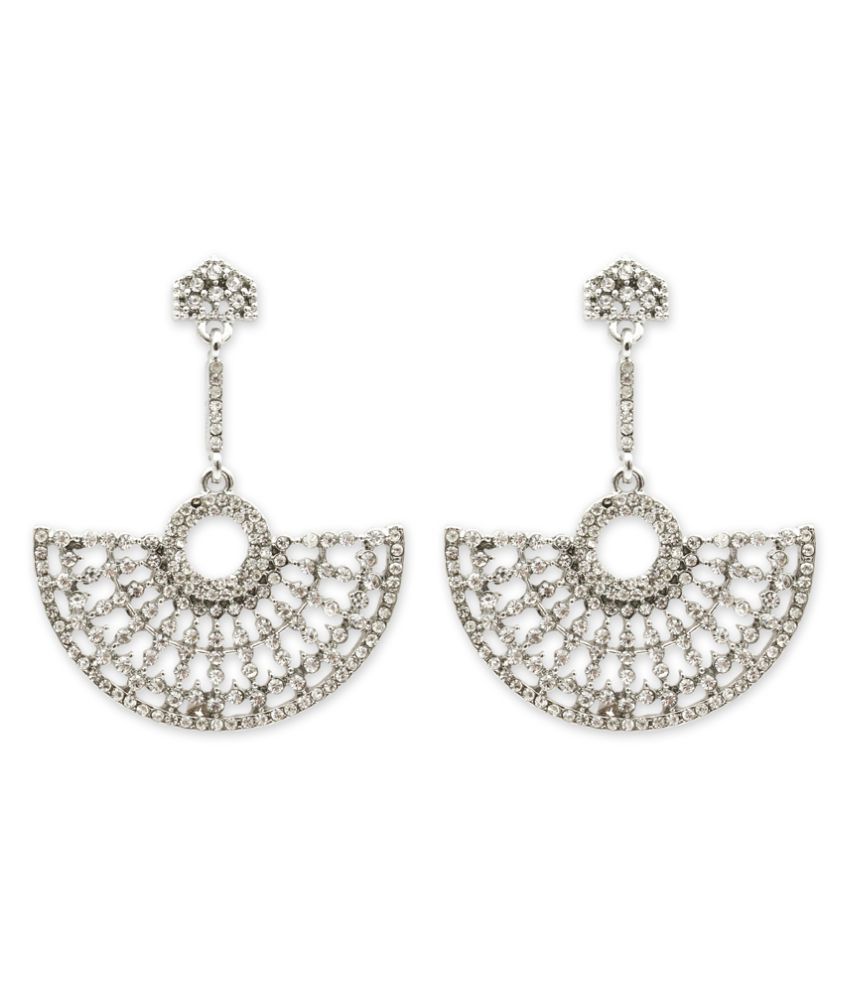 Globus Silver Chandelier Earrings Globus Silver Chandelier Earrings