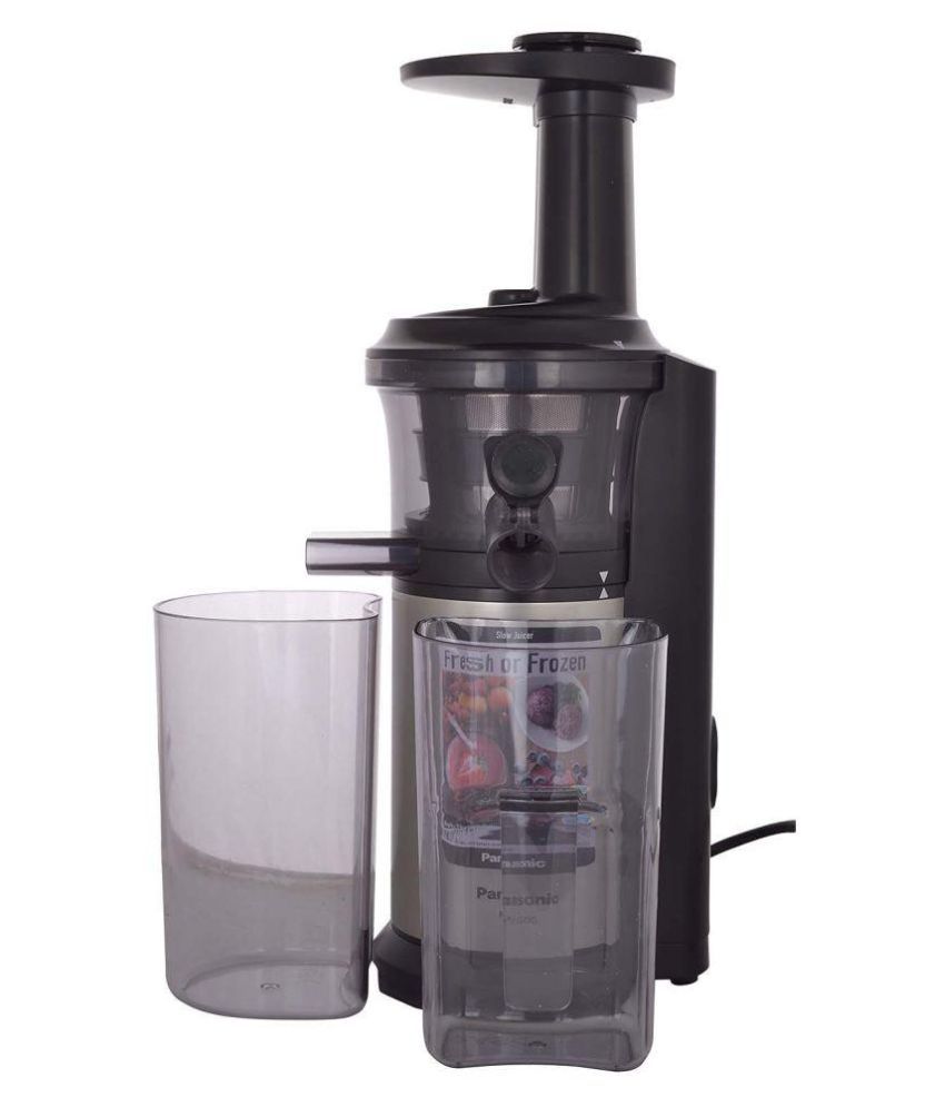 Panasonic MJL500 Silver Slow Juicers Black Price in India Buy
