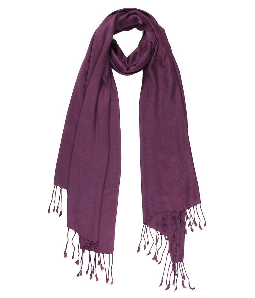 Anekaant Purple Stoles Stoles & Scarves: Buy Online at Low Price in ...