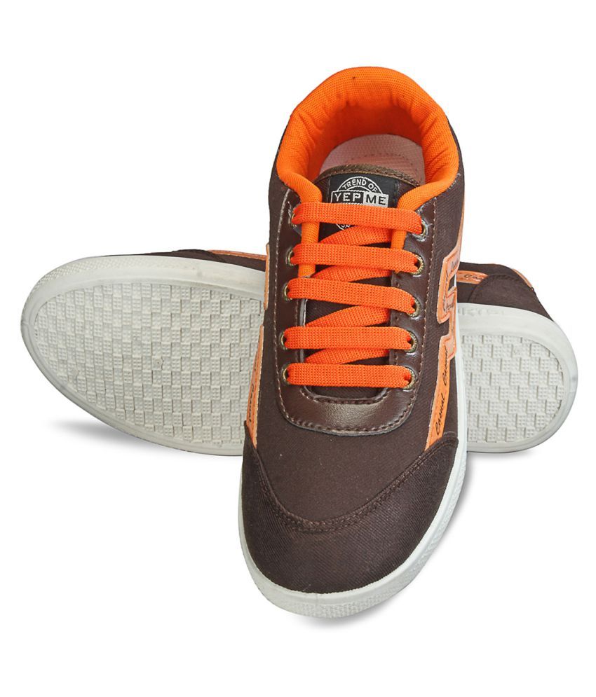 sneakers with brown in them