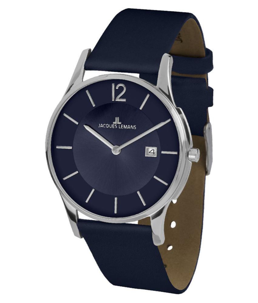 jacques lemans blue watch