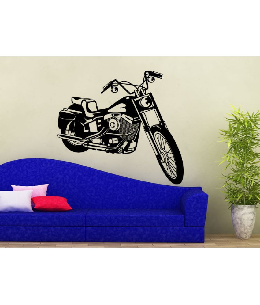     			Decor Villa Old bike Vinyl Wall Stickers