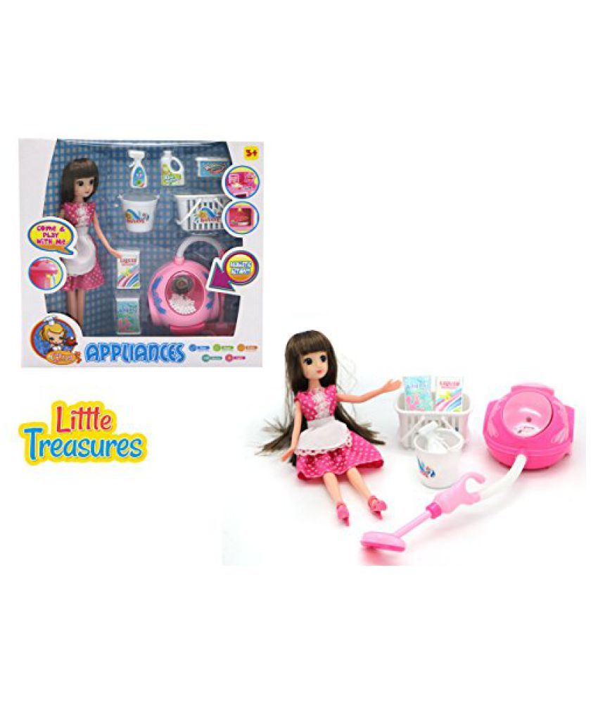 little girl cleaning set