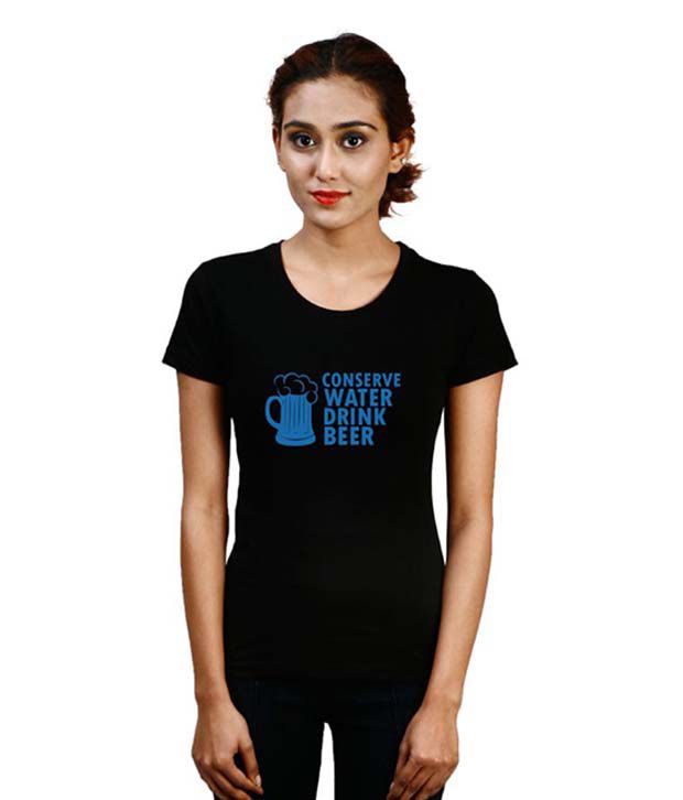 Buy La Funny & Cool Tshirts Black Cotton T-Shirts Online at Best Prices in  India - Snapdeal