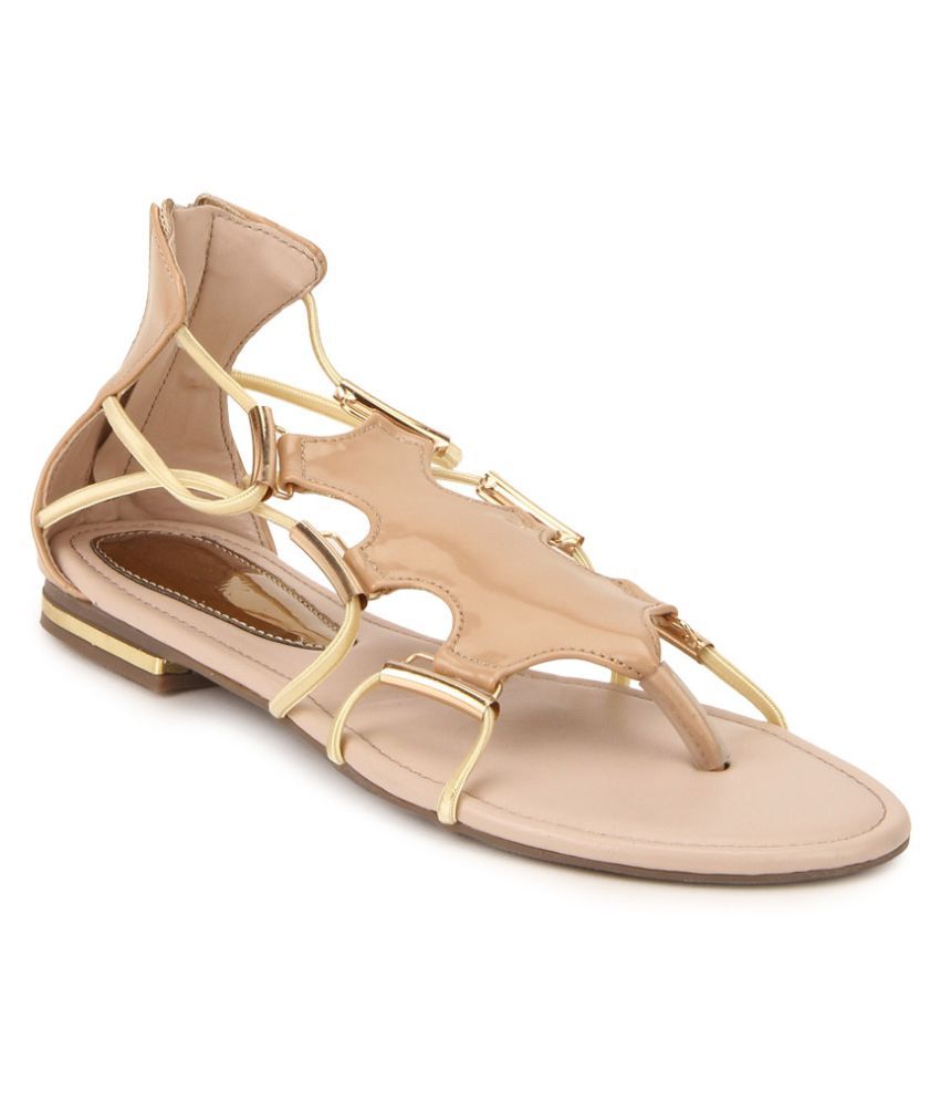 patent leather beige flats