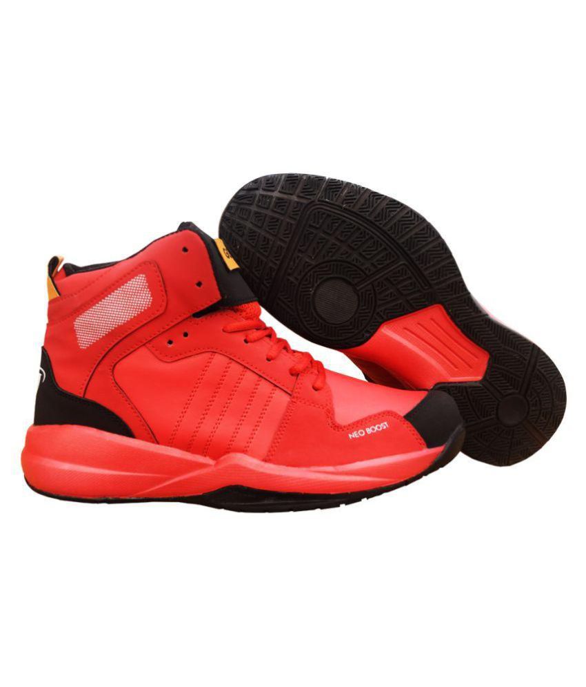 Gowin Neo Boost Red Basketball Shoes - Buy Gowin Neo Boost Red ...