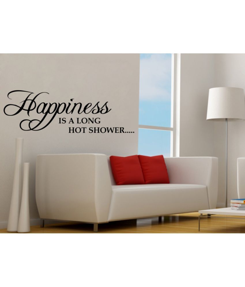     			Decor Villa Happyness Vinyl Wall Stickers