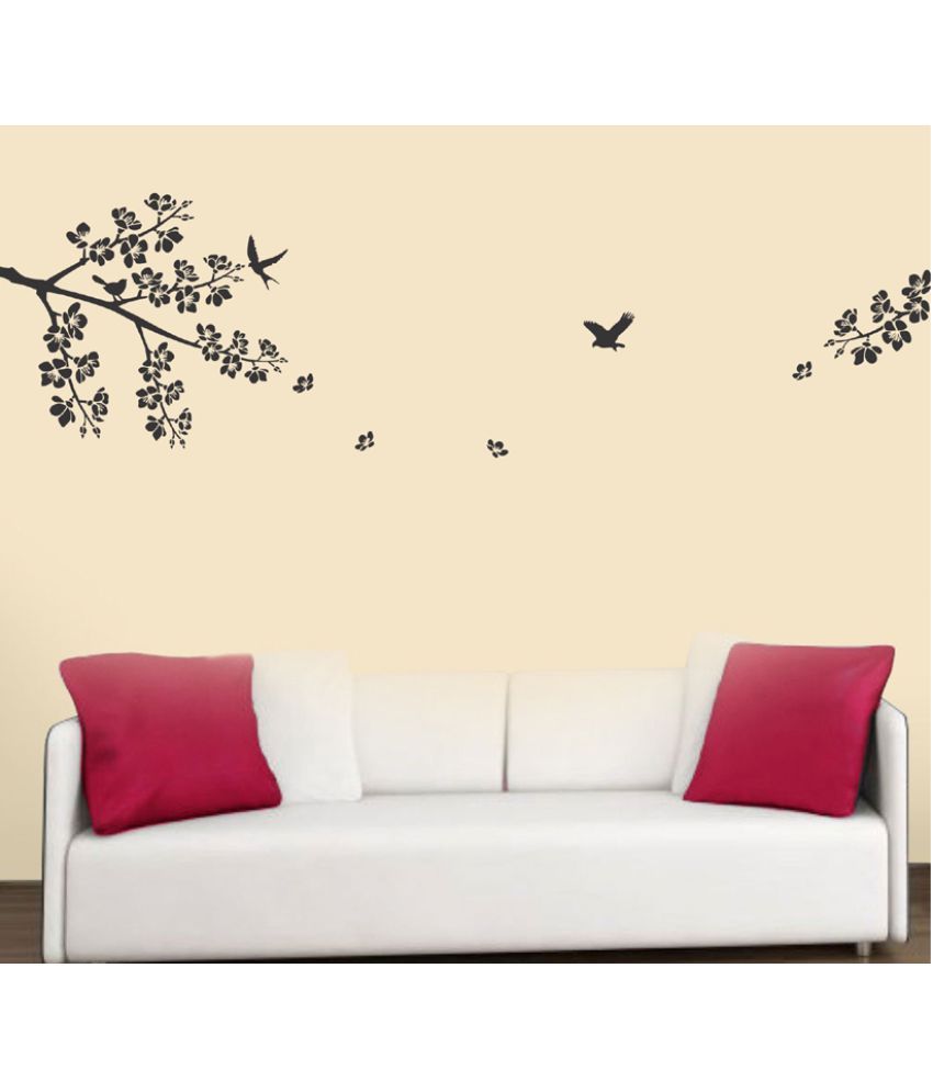     			Decor Villa branches birds Vinyl Wall Stickers