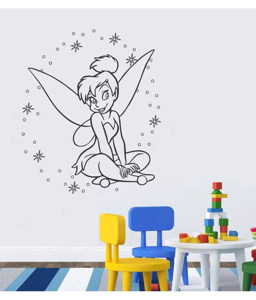     			Decor Villa star angel Vinyl Wall Stickers