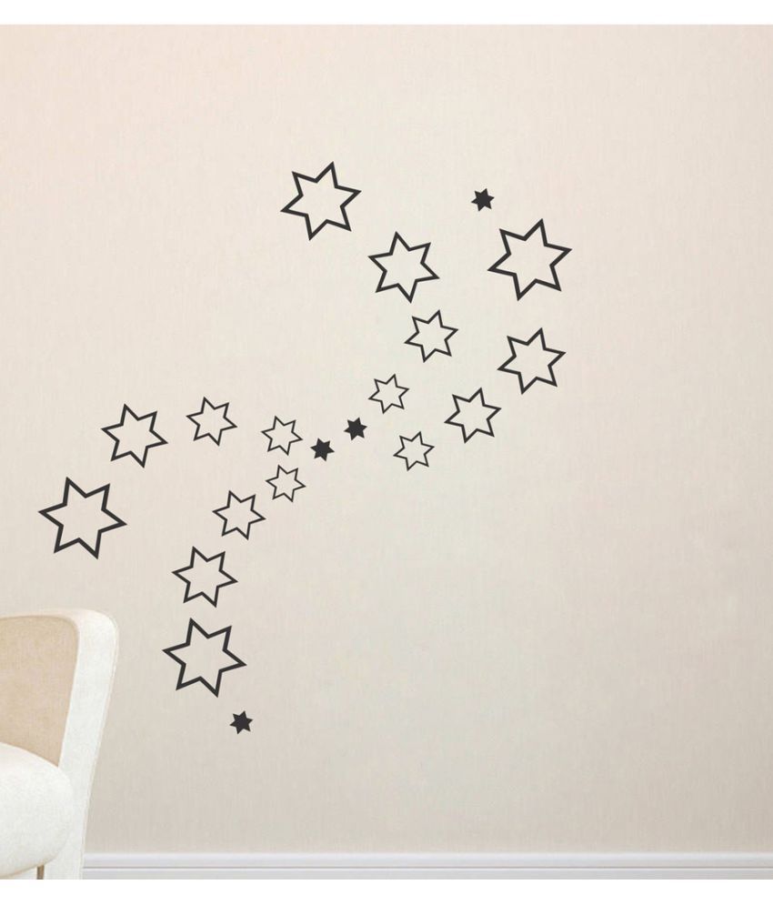     			Decor Villa stars Vinyl Wall Stickers