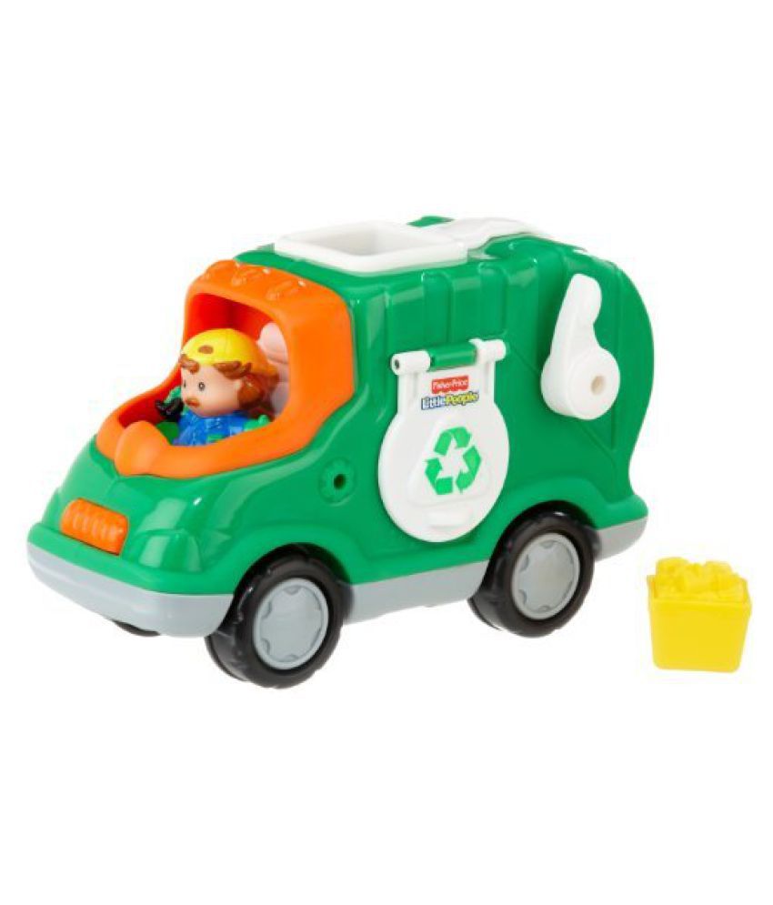 Fisher-Price Little People Recycle Truck 