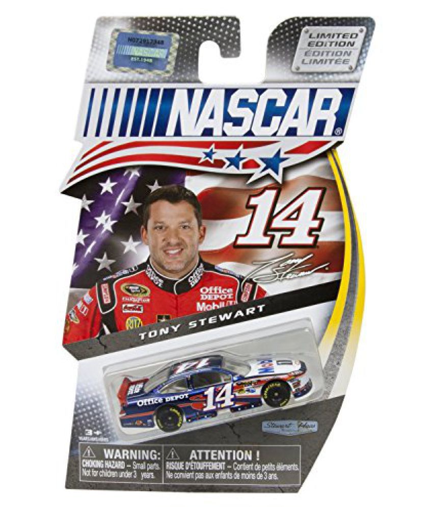 Tony Stewart #14 Red White Blue Charlotte Race Mobil One Office Depot Chevy  1/64 Scale Diecast NASCA - Buy Tony Stewart #14 Red White Blue Charlotte  Race Mobil One Office Depot Chevy