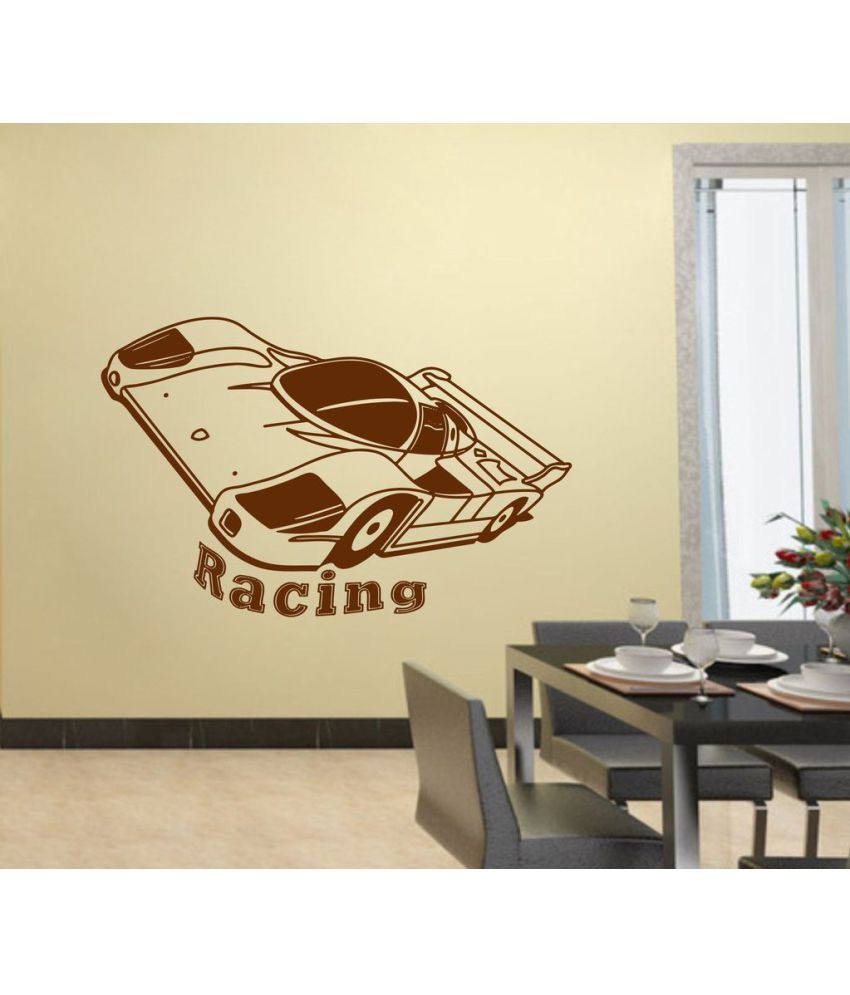     			Decor Villa Racing Car 1 Vinyl Wall Stickers