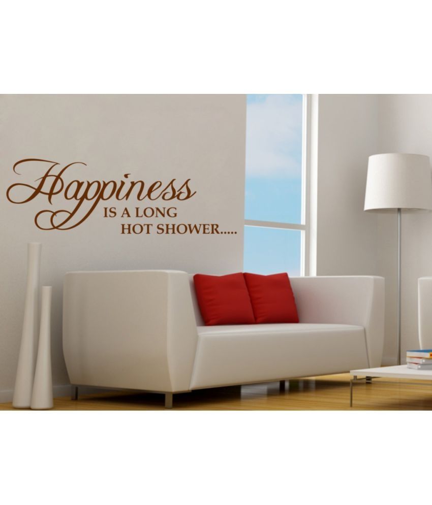     			Decor Villa Happiness Vinyl Wall Stickers