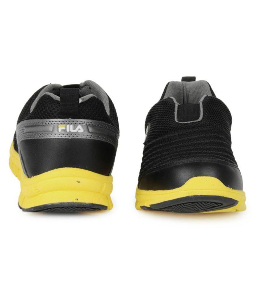 fila black smash lite casual shoes