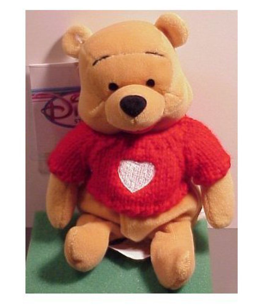 winnie the pooh valentine plush