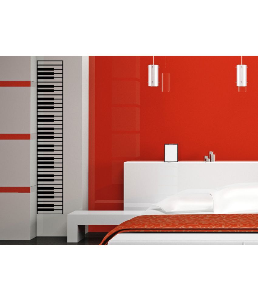     			Decor Villa Piano Keys Vinyl Wall Stickers