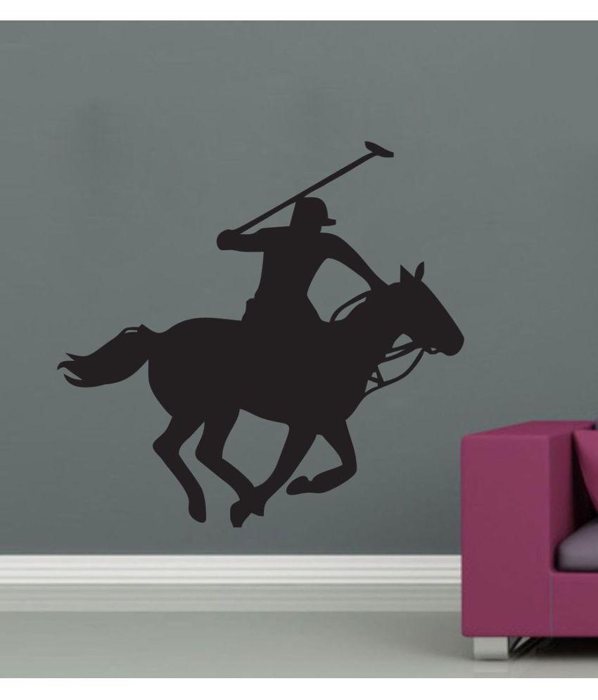     			Decor Villa Polo Rider Vinyl Wall Stickers