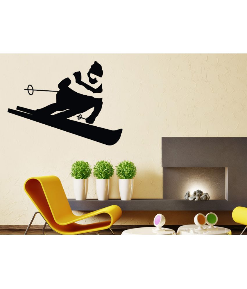     			Decor Villa Snow man Vinyl Wall Stickers