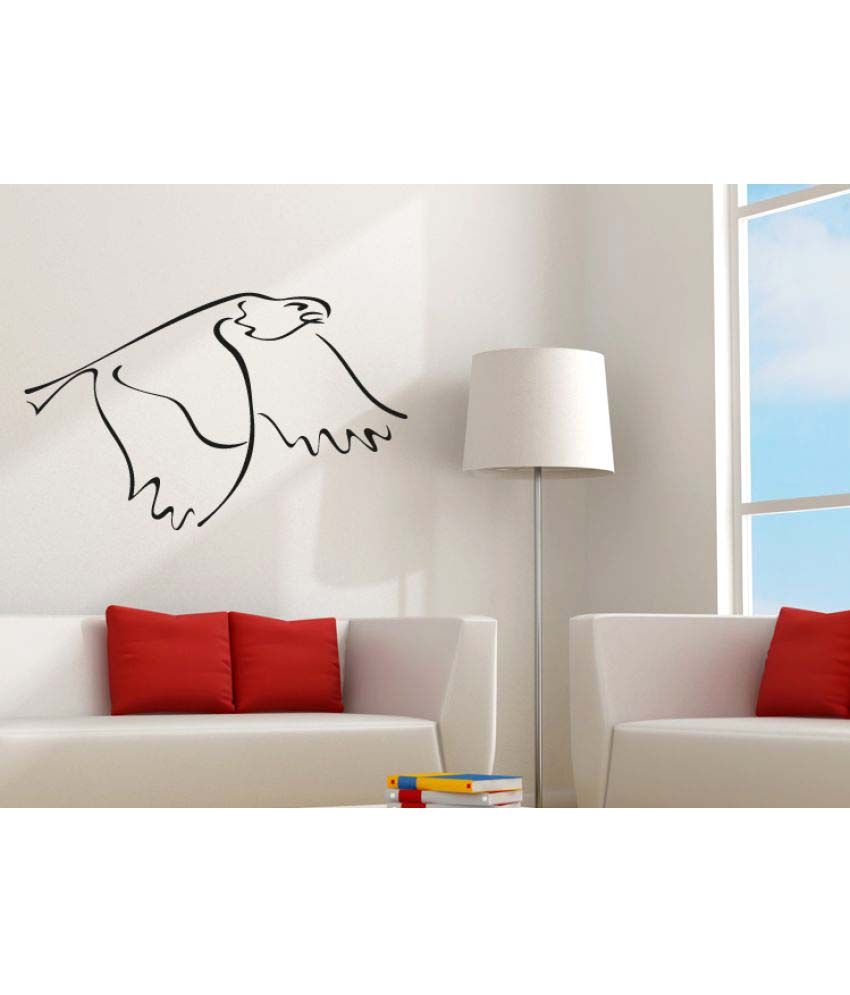     			Decor Villa Baaz Bird Art Vinyl Wall Stickers