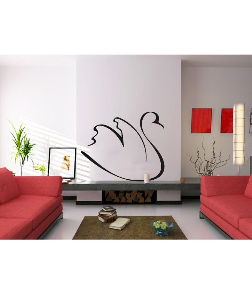     			Decor Villa Duck line art Vinyl Wall Stickers