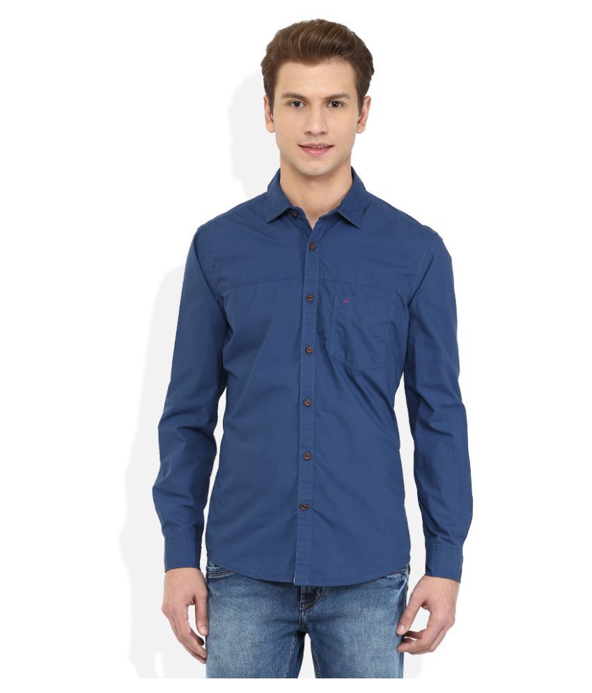 indigo nation blue shirt