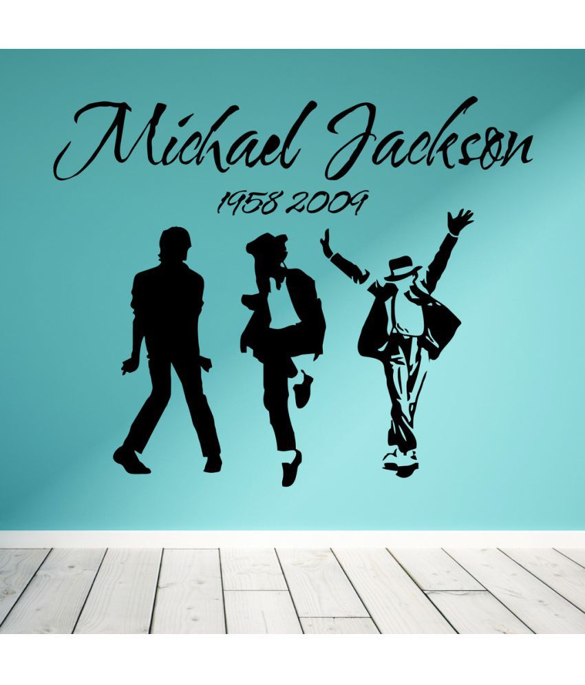     			Decor Villa Michael Jackson Vinyl Wall Stickers