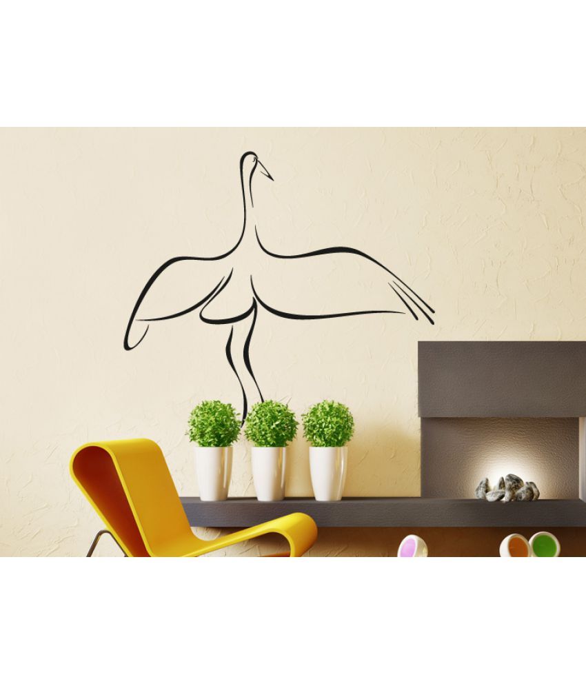     			Decor Villa Flaying bird art Vinyl Wall Stickers