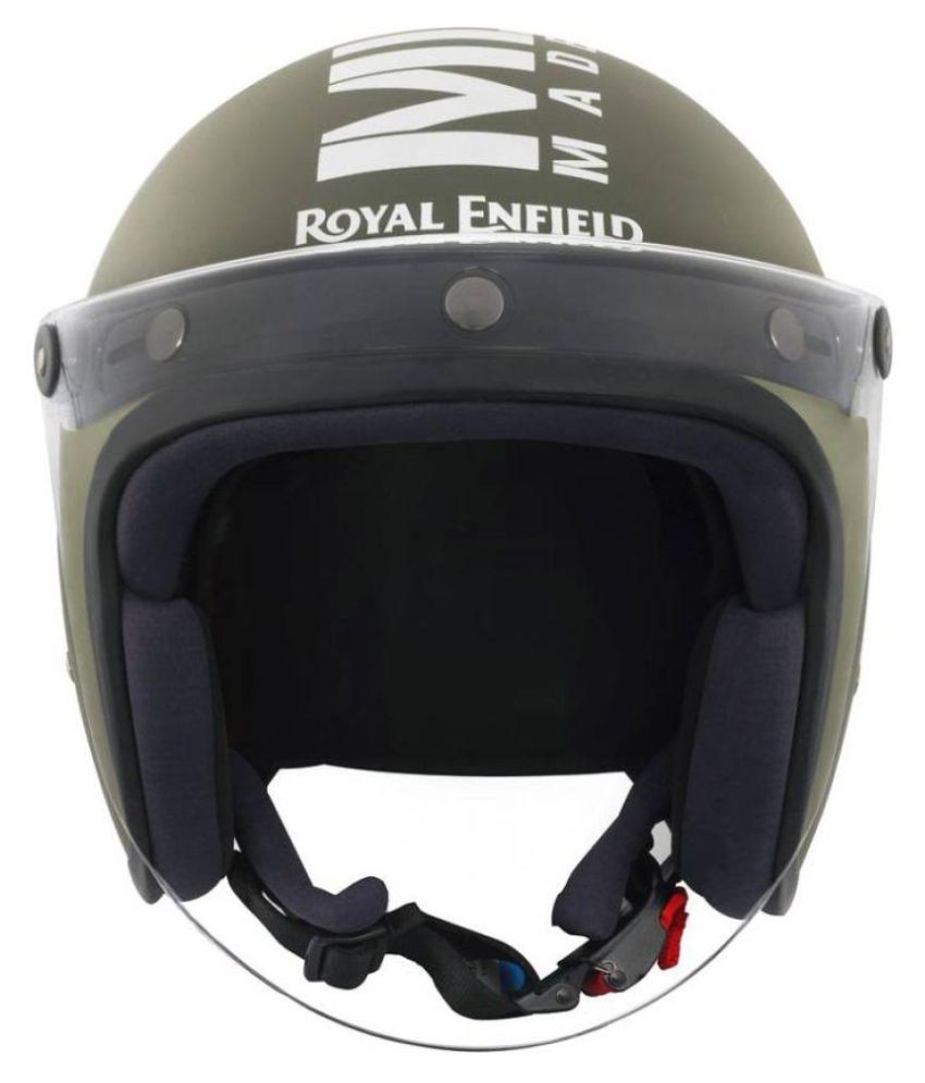 Royal Enfield HM004 - Open Face Helmet Black XL: Buy Royal Enfield ...