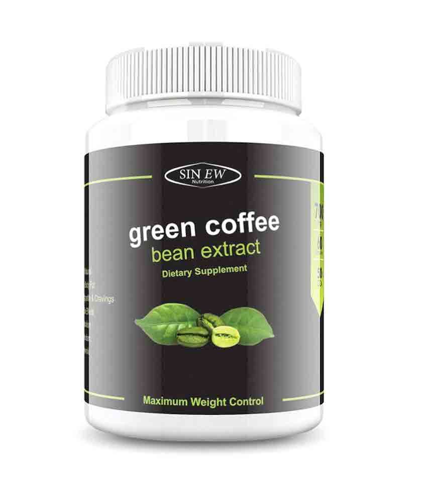 Sinew Nutrition Green Coffee Beans Extract 700mg, 60 no.s Unfalvoured