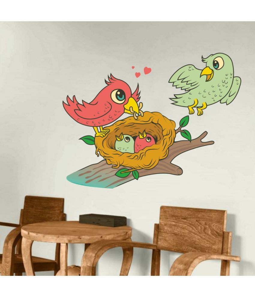     			Decor Villa Birds Vinyl Wall Stickers