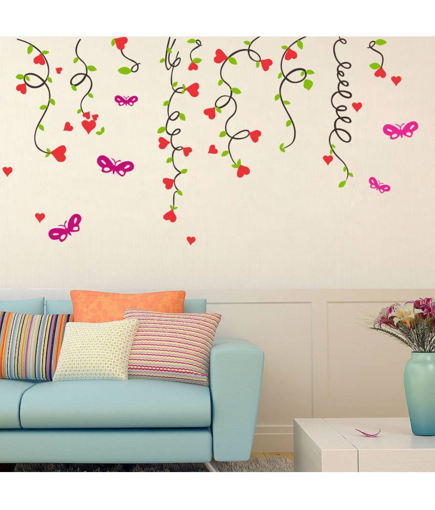     			Decor Villa Leafs Vinyl Wall Stickers