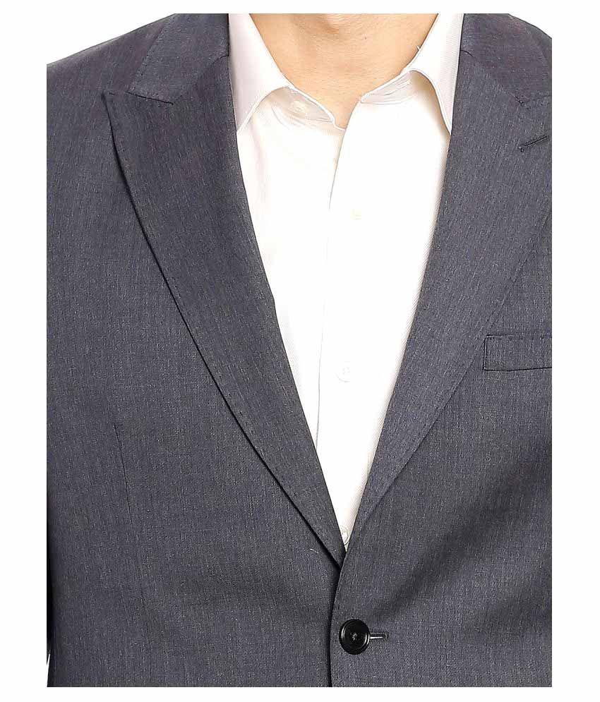 Raymond Black Solid Formal Suit Buy Raymond Black Solid Formal Suit