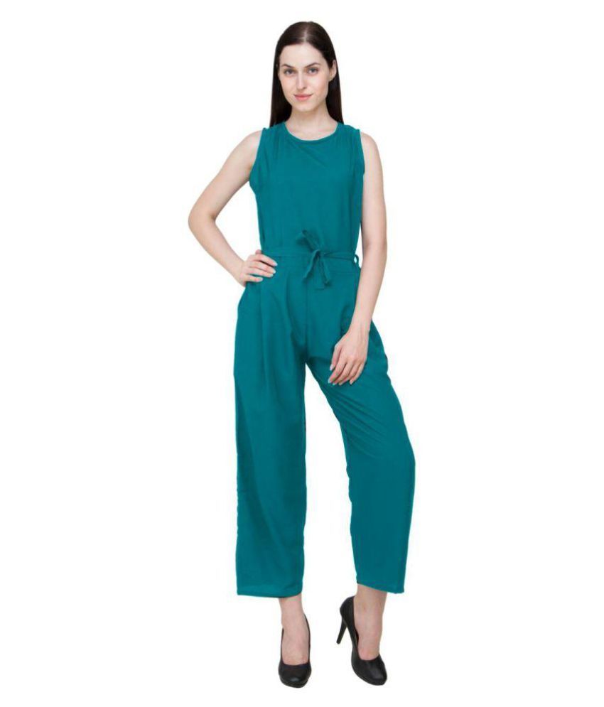 Curvyy Olive Green Polyester Jumpsuits Buy Curvyy Olive Green Polyester Jumpsuits Online at