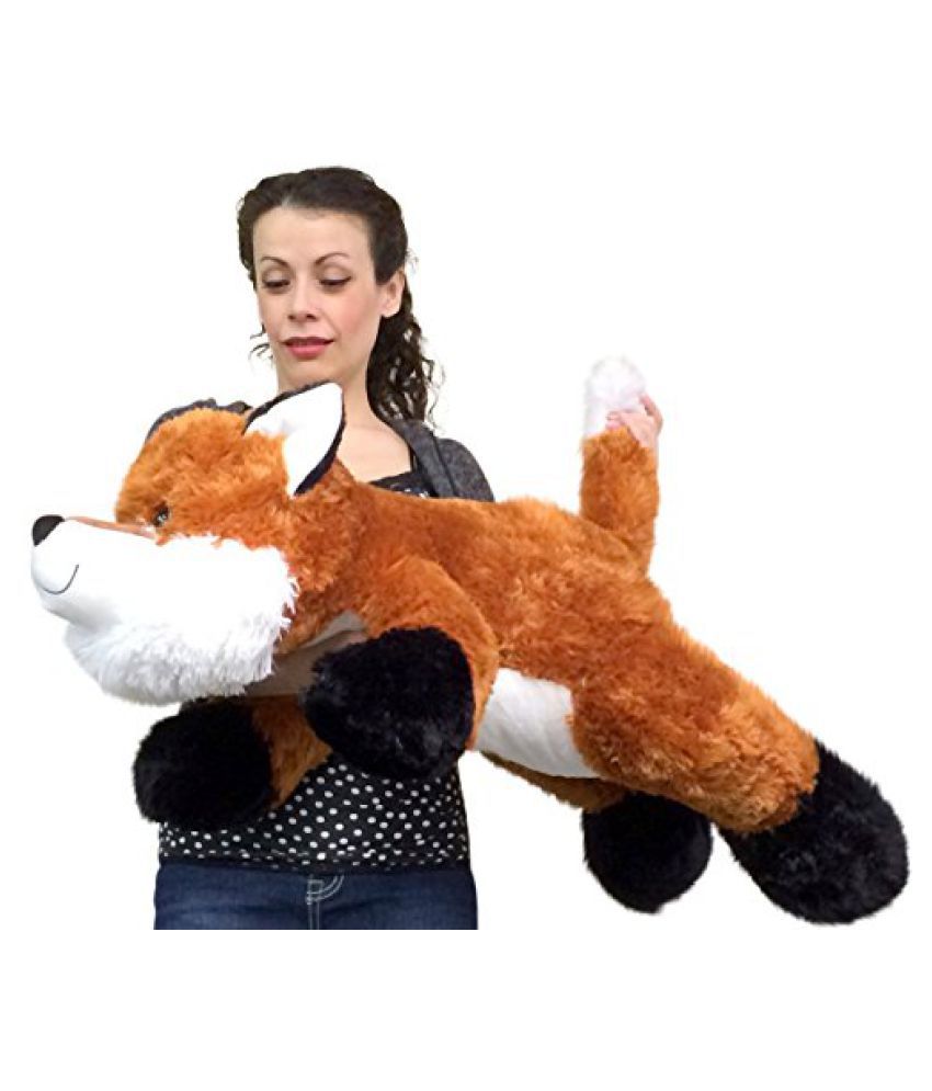 big stuffed fox