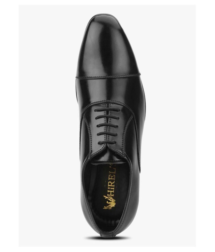 Hirel's Black Formal Shoes Price in India Buy Hirel's Black Formal