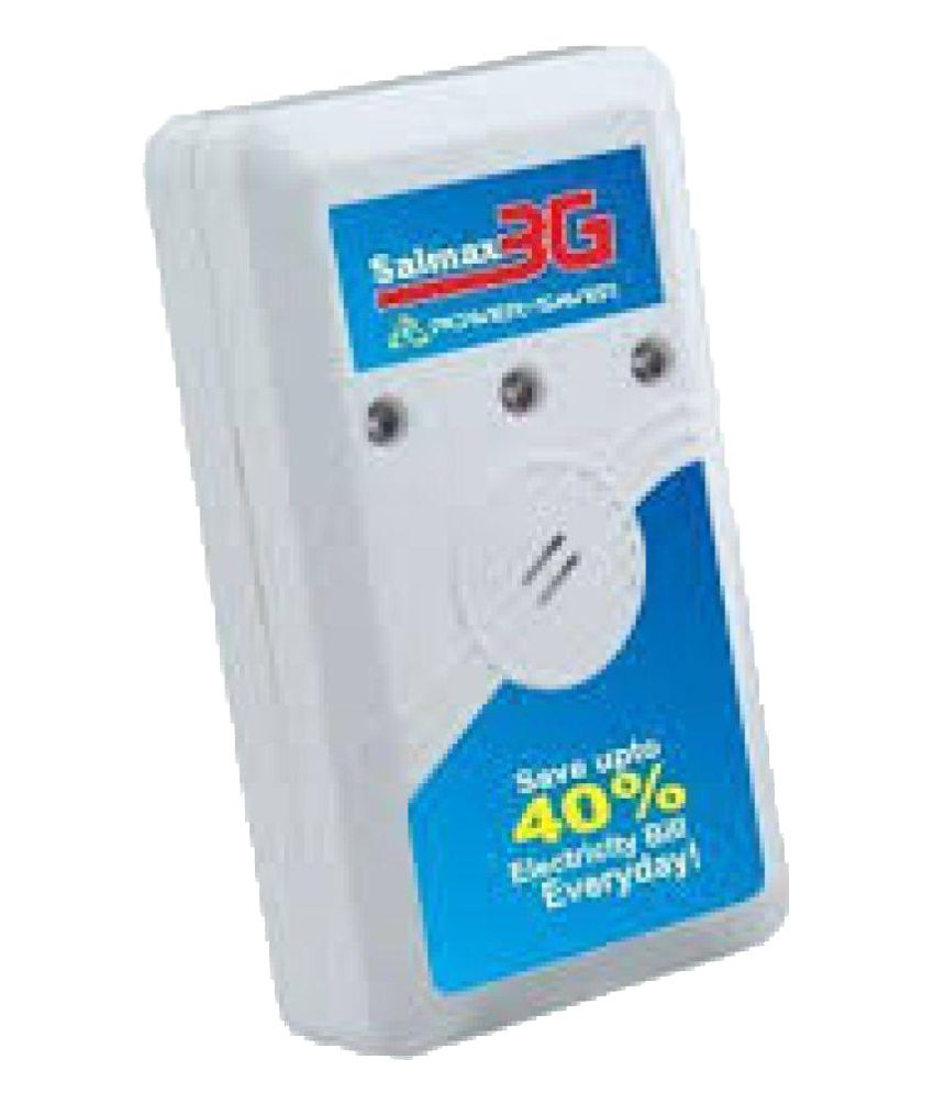     			Saimax White Plastic 3G Power Saver