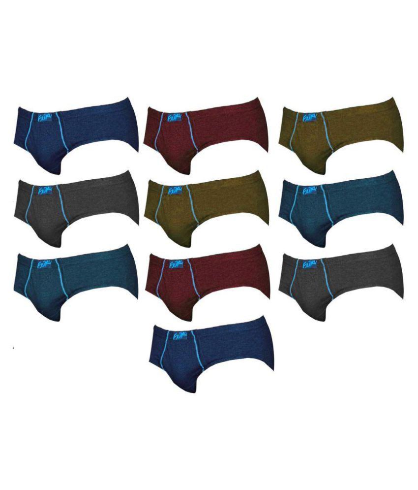     			Euro Multi Brief Pack of 10