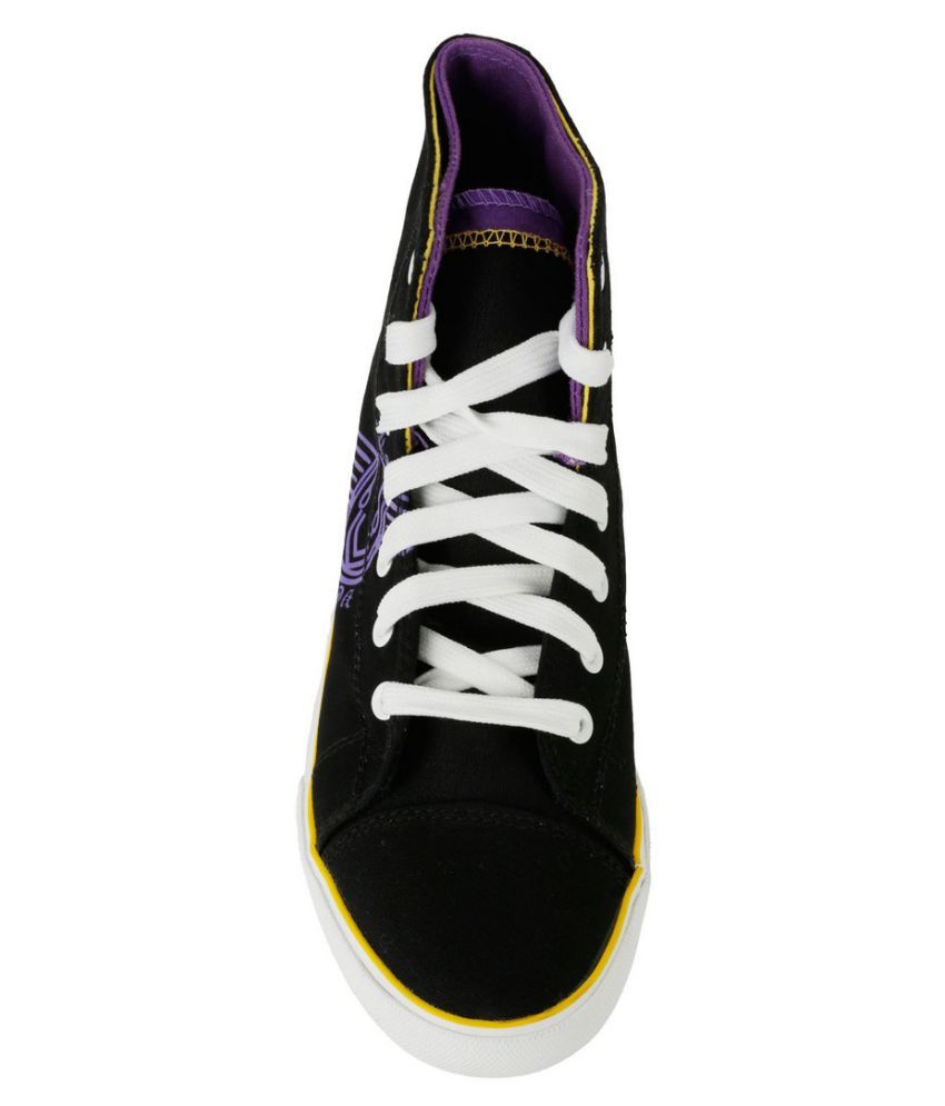 sneakers with purple in them