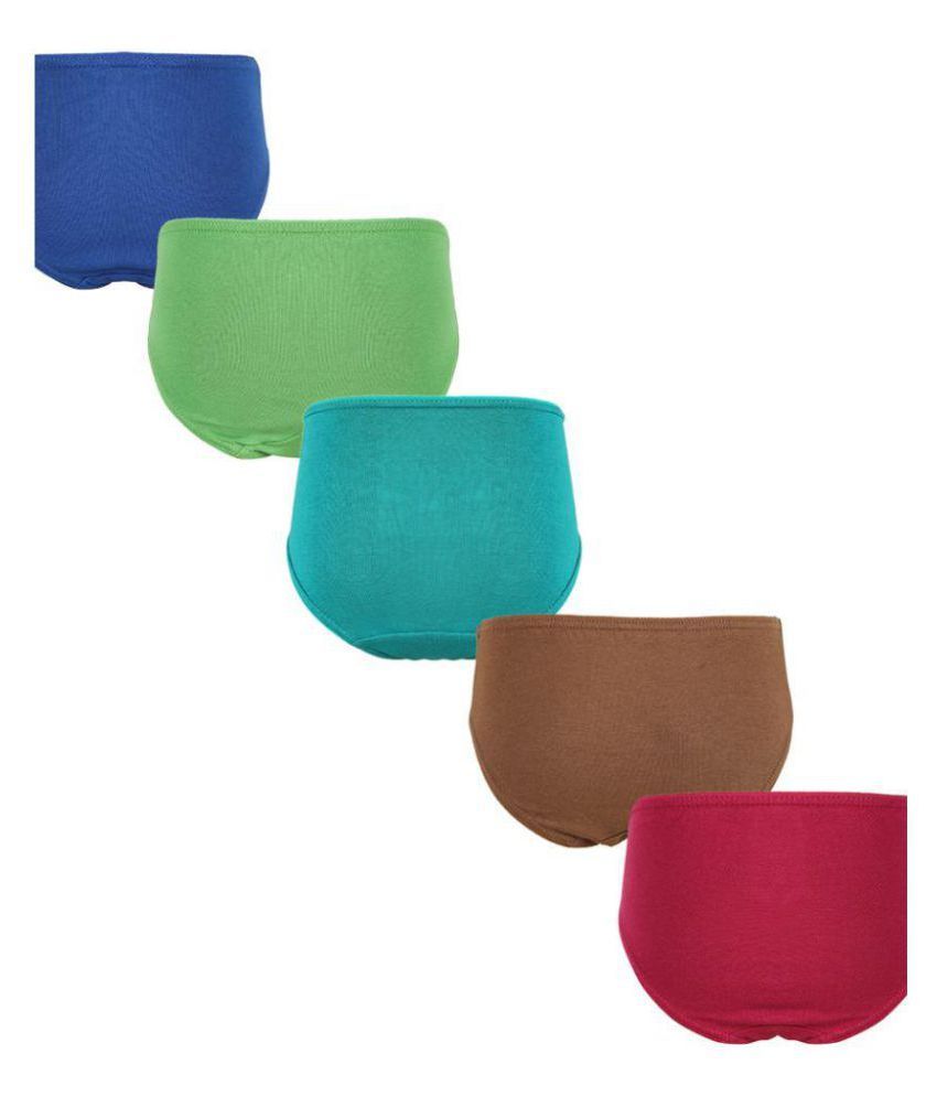 Menthol Multicolor Panties Pack of 5 Buy Menthol Multicolor Panties