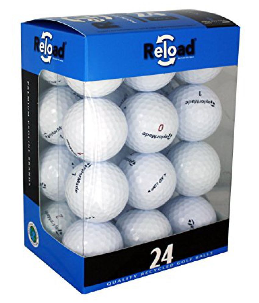 Reload Recycled Golf Balls (24Pack) of Taylormade Golf Balls Buy