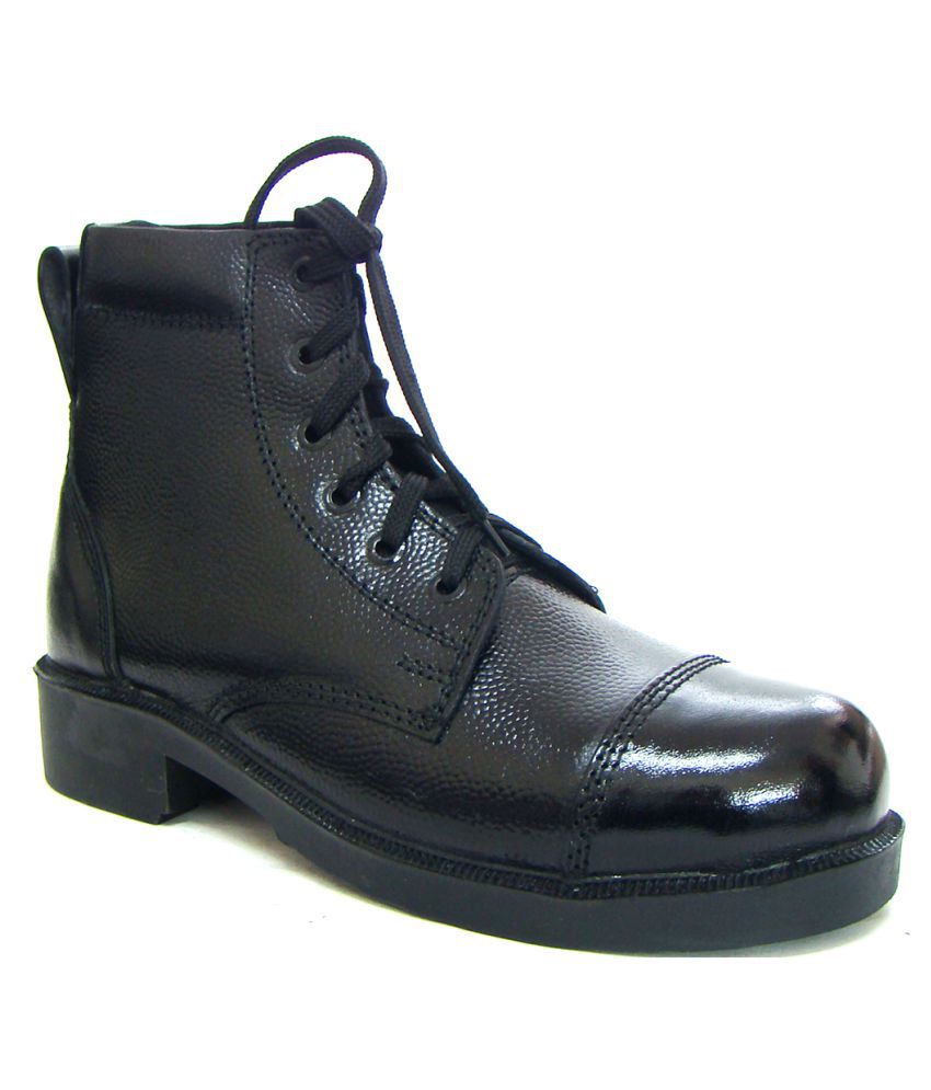 ASM Pure Leather DMS Boots - Buy ASM Pure Leather DMS Boots Online at Best  Prices in India on Snapdeal