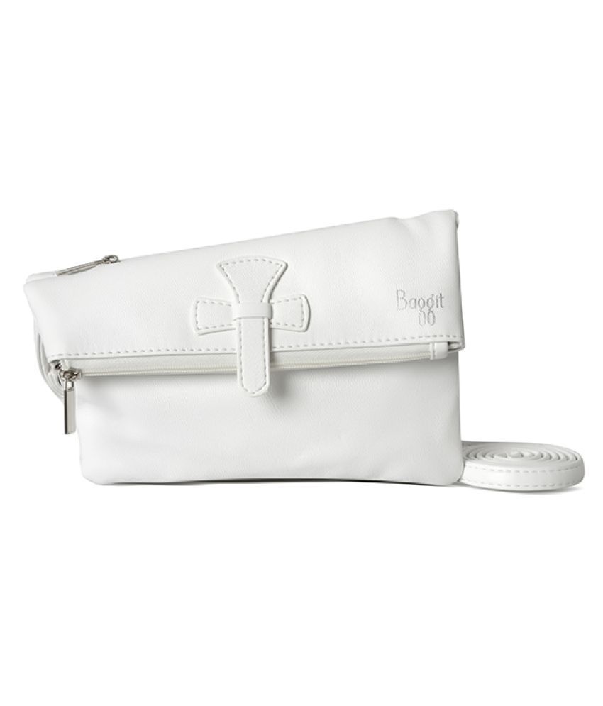 baggit white handbag